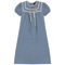 Floral Tape Gauze Robe