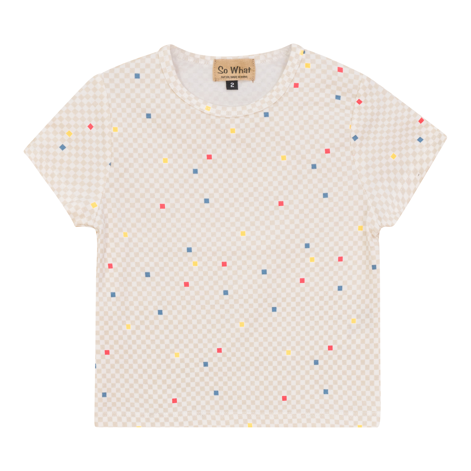 Checkered T-shirt