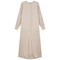 Midi Satin Shirt Dress