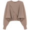 Cropped Wrap Sweater