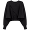 Cropped Wrap Sweater
