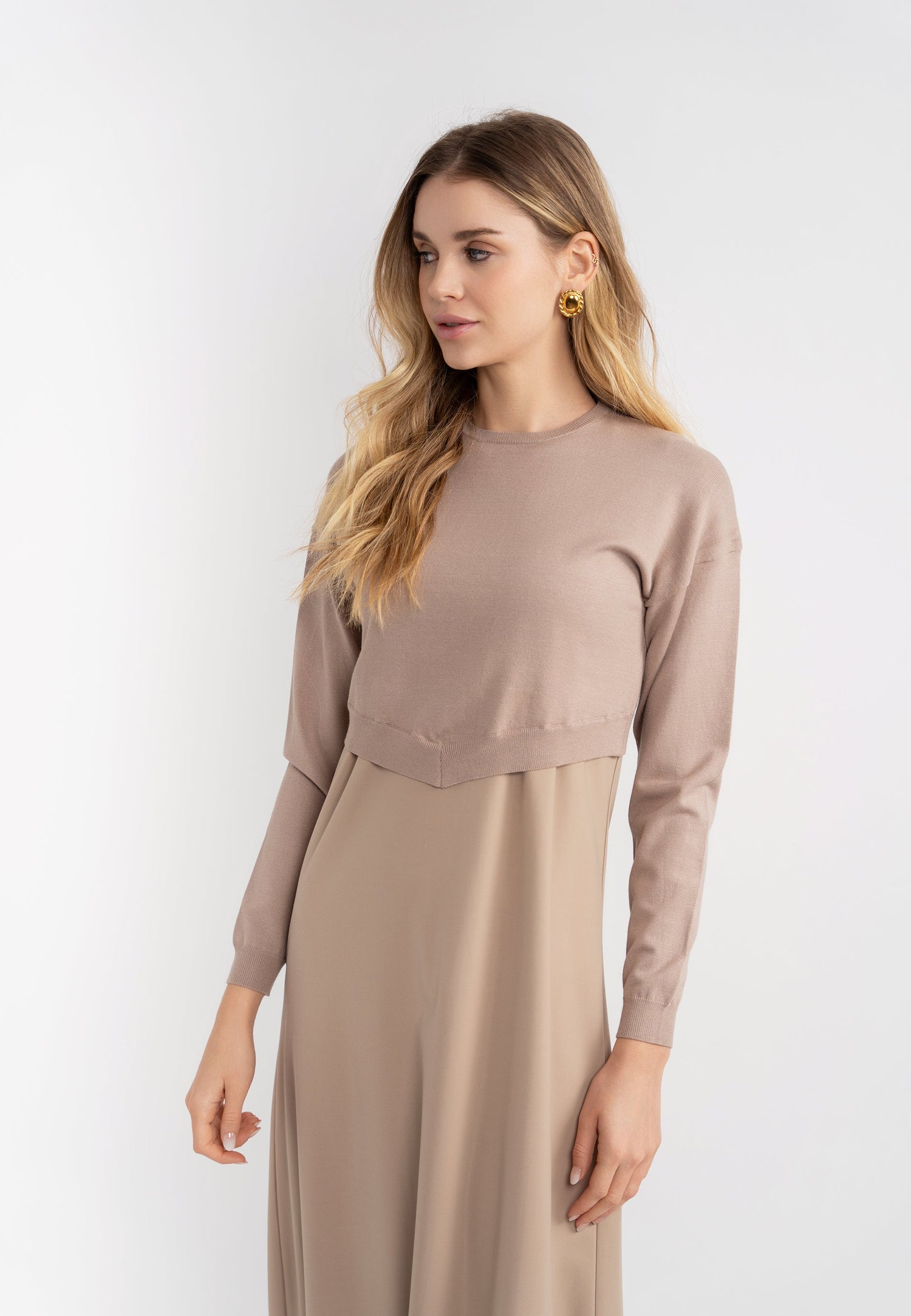 Woven Jumper