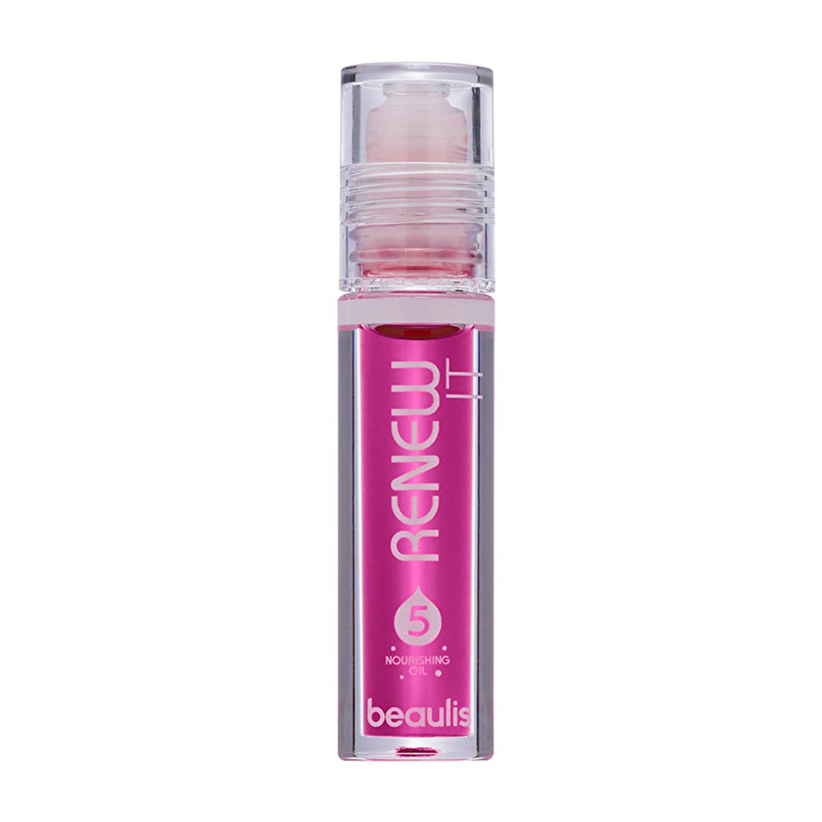 Beaulis Renew It Lip Oil 602 Strawberry Love - Nourishing & Moisturizing Lip Care Product