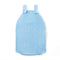 Baby Knit Button Strap Romper in Baby Blue