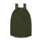 Baby Knit Button Strap Romper in Forest Green