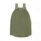 Baby Knit Button Strap Romper in Sage Green