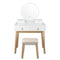 Makeup Vanity Table Set 3 Color Lighting Dressing Table