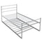 Twin Size Metal Bed Frame Platform with Headboard