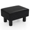 Small PU Leather Rectangular Seat Ottoman Footstool