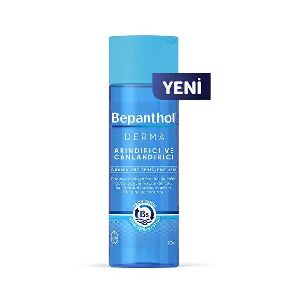 Bepanthol Derma Facial Cleansing Gel - Gentle, Soap-Free Skincare for Sensitive Skin - 6.76 fl oz
