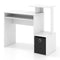 Space-saving Computer Desk with Pull-out Keyboard Tray