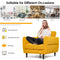 Modern Upholstered Accent Chair Single Sofa Armchair
