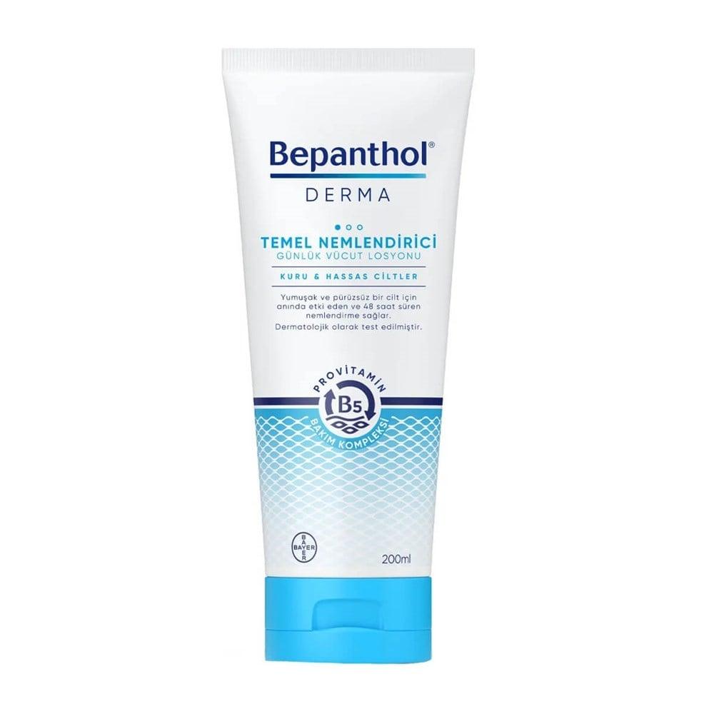 Bepanthol Derma: Moisturizing Lotion for Dry, Sensitive Skin - Hypoallergenic & Paraben-Free - Deep Hydration & Soothing Relief, 6.76 fl oz