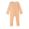 Peach Fuzz Convertible Footie Pajamas