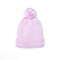 Knit Baby Pom Beanie in Lilac