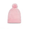 Knit Baby Pom Beanie in Pink