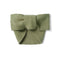 Knitted Oversized Topknot in Sage Green