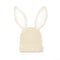 Bunny Ear Knit Beanie in Cream