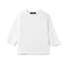 Knit Rollneck Baby Sweater in White