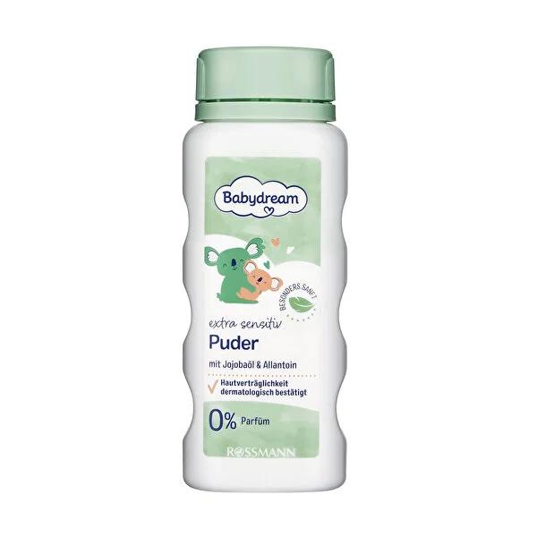 Babydream Gentle Baby Powder for Sensitive Skin - Fragrance-Free, Vegan, 100g
