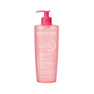 Bioderma Sensibio Foaming Gel Cleanser for Sensitive Skin - 16.91 fl oz, Fragrance-Free, Dermatologically Tested