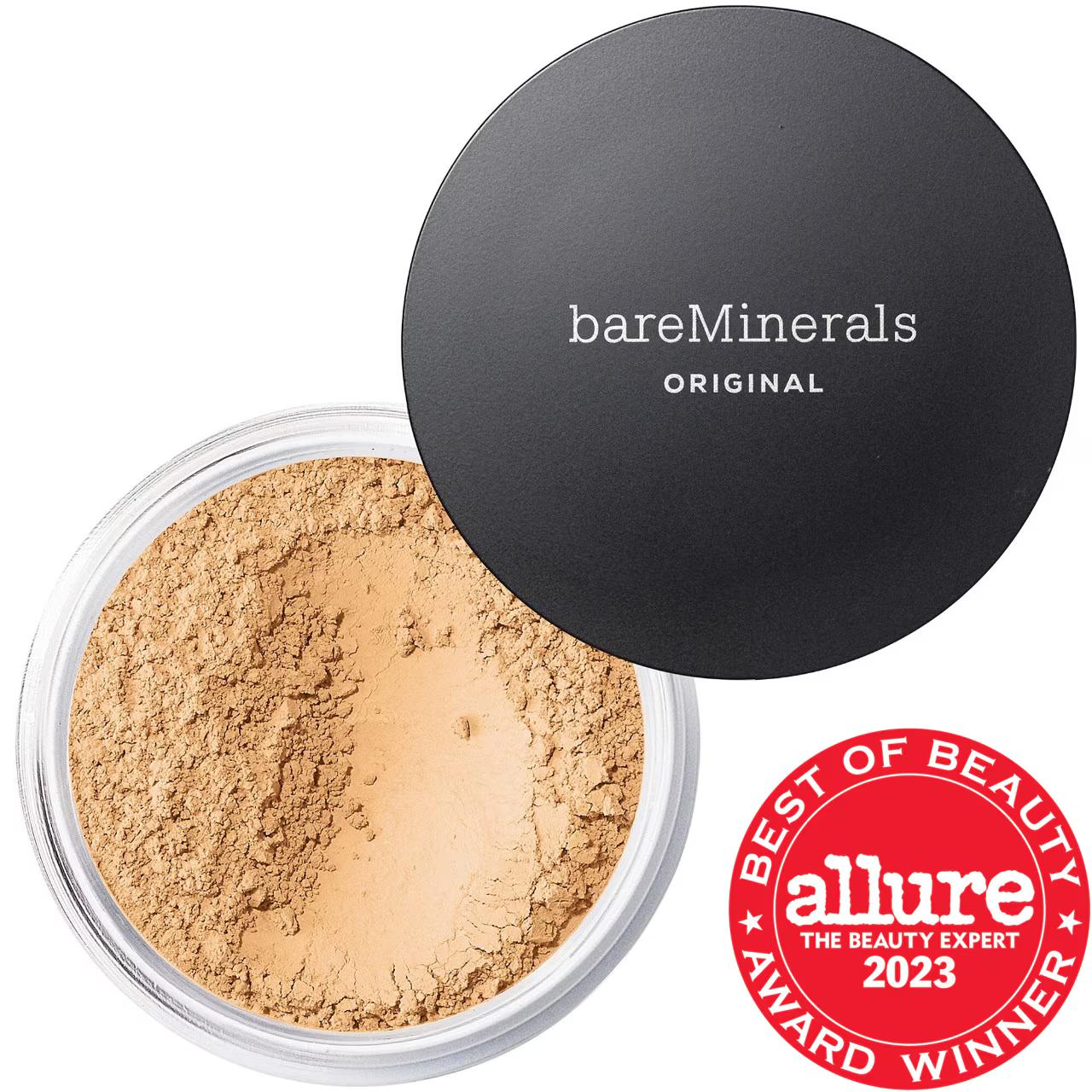 bareMinerals Original Talc-Free Loose Powder Mineral Foundation SPF 15: Natural, Luminous Finish & Lightweight Coverage