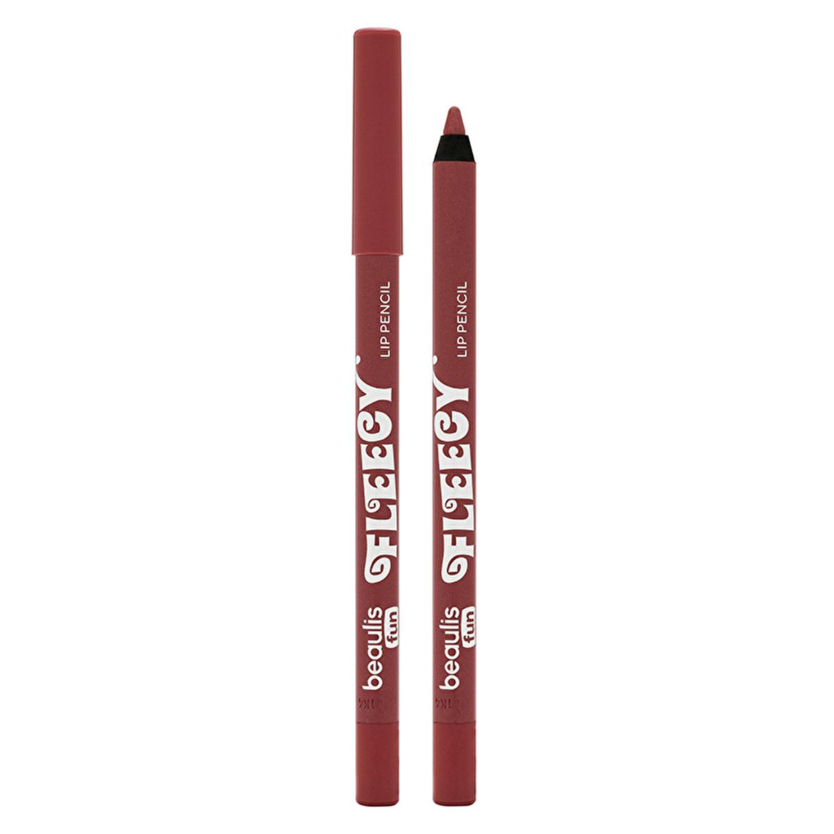 Beaulis Lip Liner - Beaulis Fun Fleecy Dudak Kalemi 604 Pink Magic, Precise Lip Definition, 5 Color Options