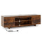 TV Stand with Power Outlet and 2 Cable Holes for 65 Inch TVs