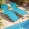 Tanning Chair with Face Arm Holes Folding Chair