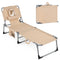 Tanning Chair with Face Arm Holes Folding Chair