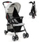 Toddler Travel Stroller for Airplane with Canopy and Adjustable Backrest