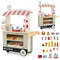 Toy Cart Play Set with POS Machine and Lovely Scale