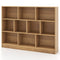 41 inches Wooden Toy Storage Organizer with 10 Cubes for Classroom Daycare Nursery Kindergarten
