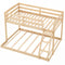 Twin Over Full Bunk Bed Low Floor Bunk Bed Frame
