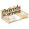 Twin Size Montessori Floor Bed with Bookcase