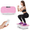 Vibration Plate Exercise Machine for Lymphatic Drainage and Weight Loss with 10 Speed Intensities