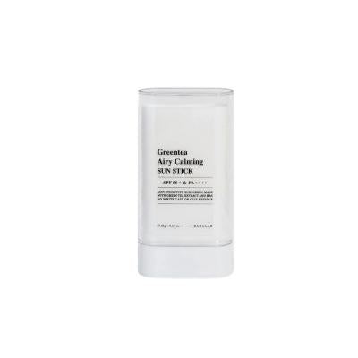 Barulab Green Tea Airy Calming Sun Stick SPF50 PA++++ - Non-Greasy, Portable Sunscreen for Outdoor Activities