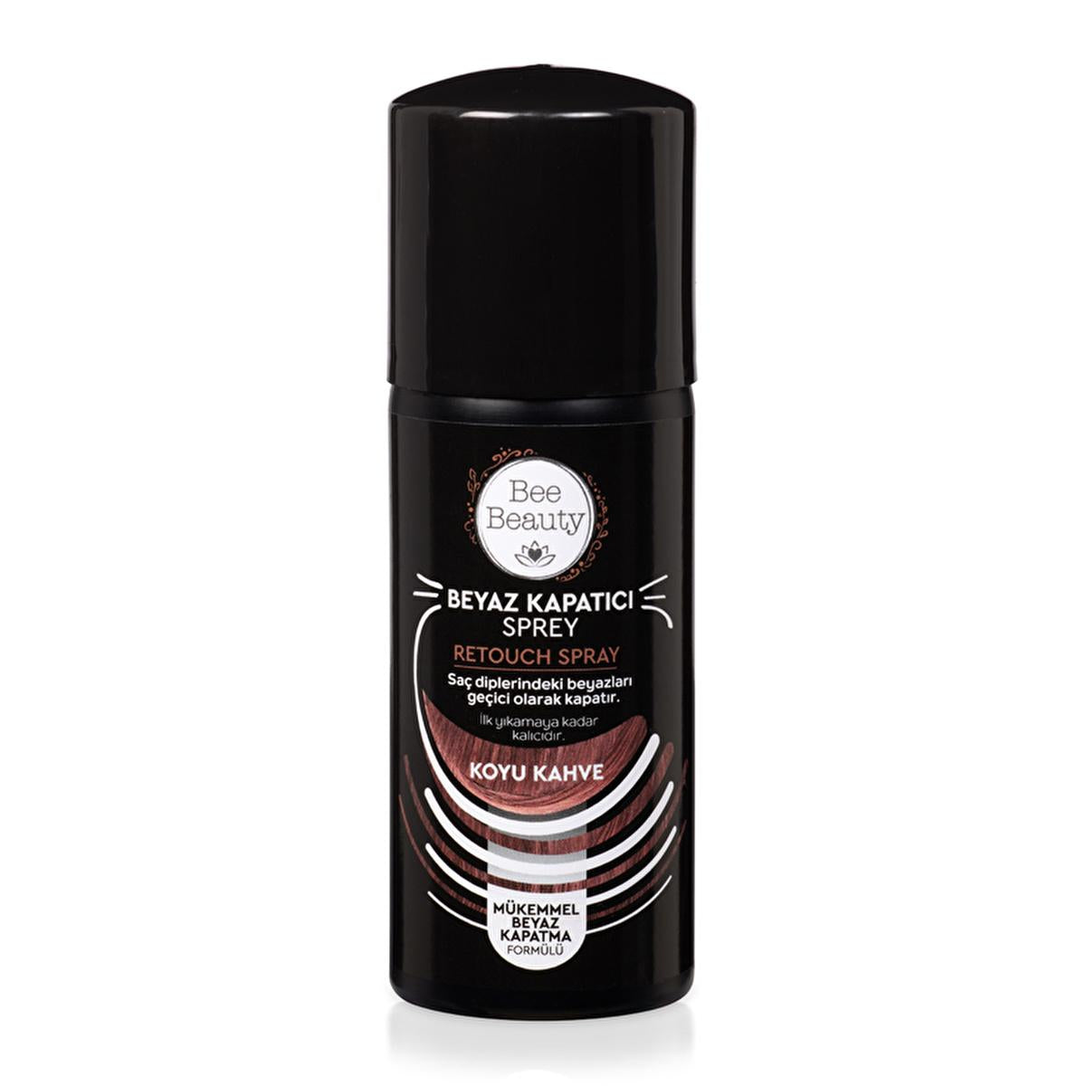 Bee Beauty Temporary Hair Color Spray for Women - Gray Hair Cover, Quick Hair Color - 2.54 fl oz