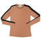 Shimmer Rib Contrast  Top