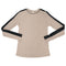 Shimmer Rib Contrast  Top