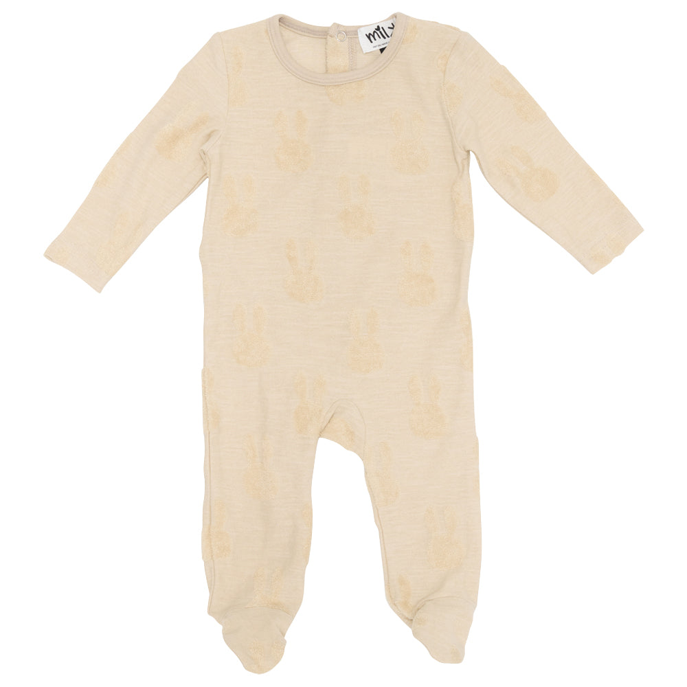 Embossed Bunny Onesie