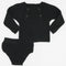 Contrast Knit 2pc