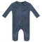 Velour And Rib Combo Onesie