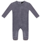 Velour And Rib Combo Onesie