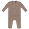 Velour And Rib Combo Onesie