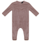 Velour And Rib Combo Onesie
