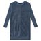 Velour And Rib Combo Dress