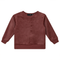 Velour And Rib Combo Uni Top
