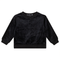 Velour And Rib Combo Uni Top