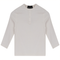 Rib Basic Henley Top